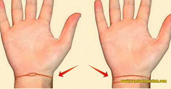 Với một người bình thường sẽ có từ 2 đến 3 vết hằn trên cổ tay, trong đó ngấn đầu tiên được coi là ngấn quan trọng nhất